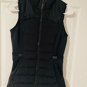 lululemon athletica Black Quilted Women's Vest